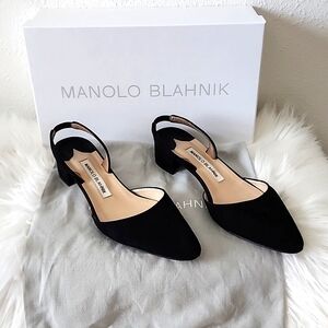 Manolo Blahnik Suede Aspro